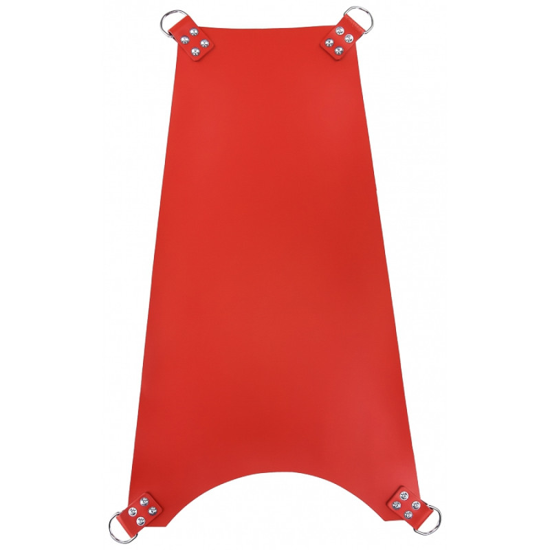 Mr Sling Sling en cuir 4 Points Ajusté Rouge